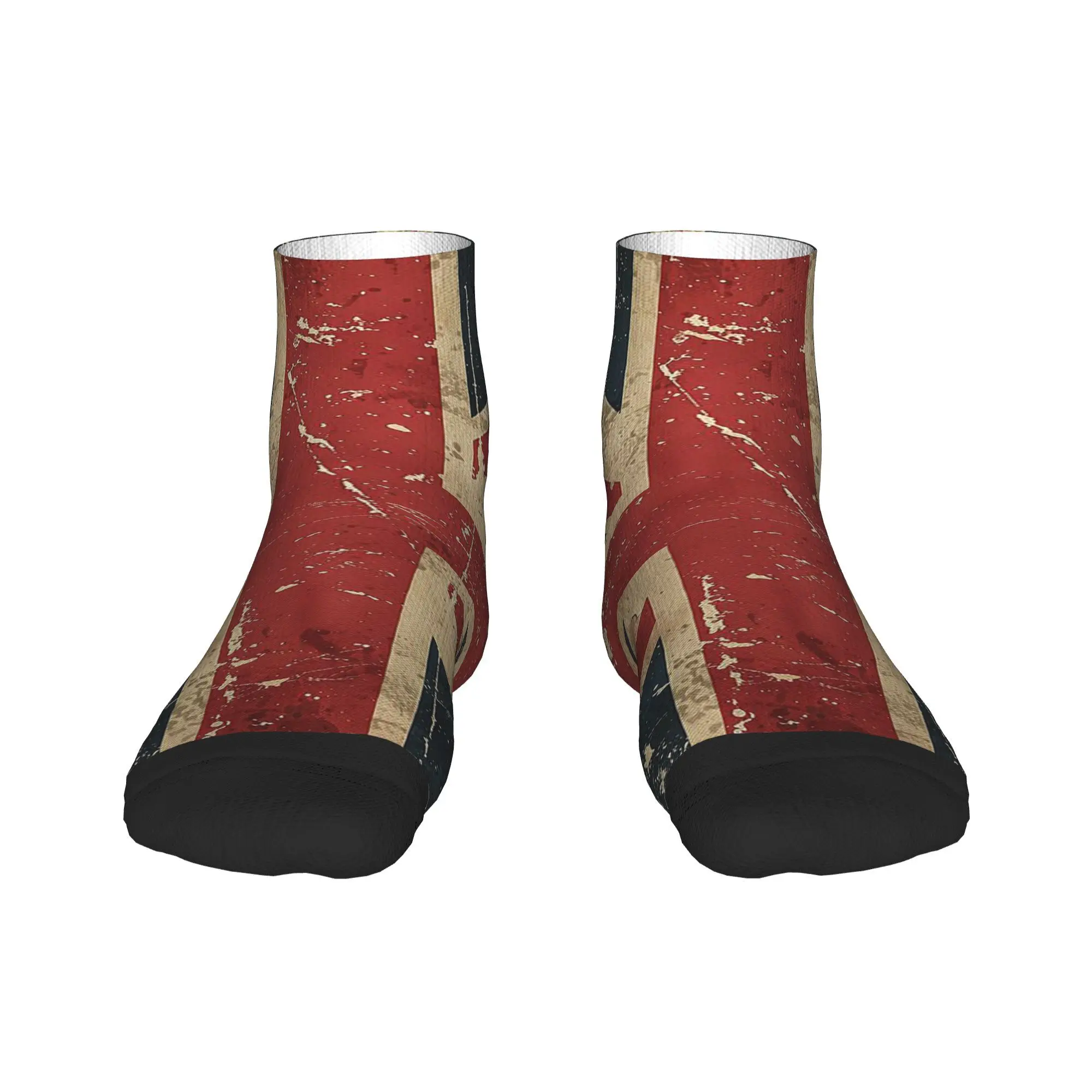 

Винтажные носки Union Jack, впитывающие пот чулки в стиле Харадзюку, всесезонные носки, аксессуары для мужчин и женщин, рождественские подарки