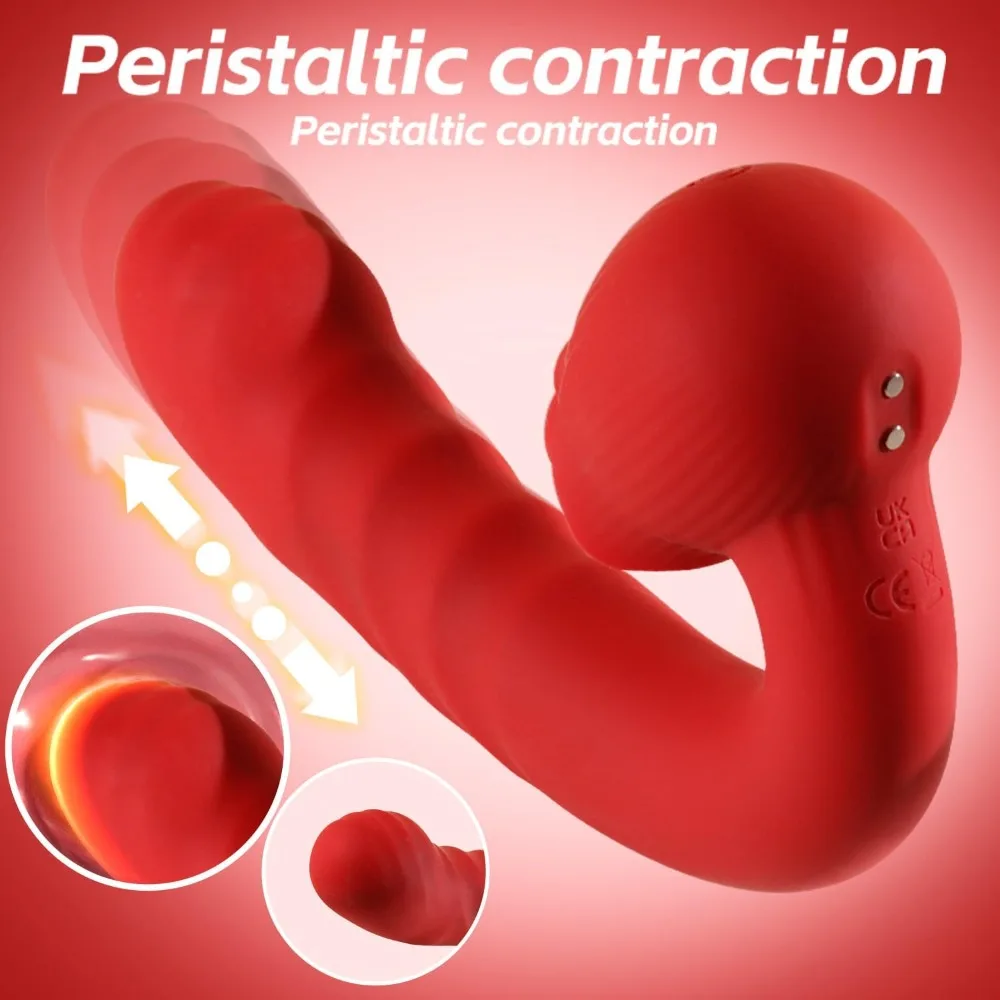 Clit Likken Vibrator voor Vrouwen Vagina G-Spot Vibrator Dildo Orale Tong Vrouwelijke Masturabtor Wearable Panty Adult Sex Toy 18+