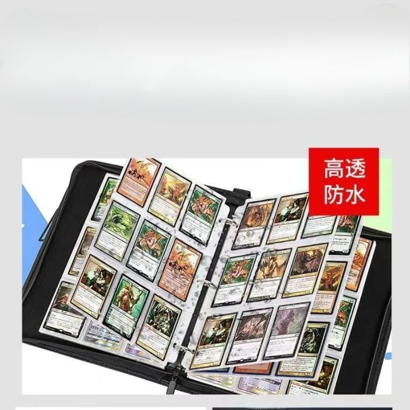 Sanrio kuromi minha melodia pochacco livro de cartão de desenho animado quatro quadrados nove grades grande capacidade livro de armazenamento de cartão de captação pu à prova d'água