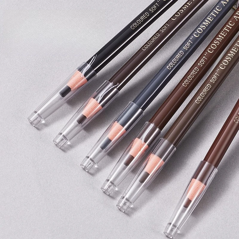 Matita per sopracciglia con linea a strappo, non affila bisogno di matita per sopracciglia, resa cromatica naturale, resistente al sudore e ai sbavature