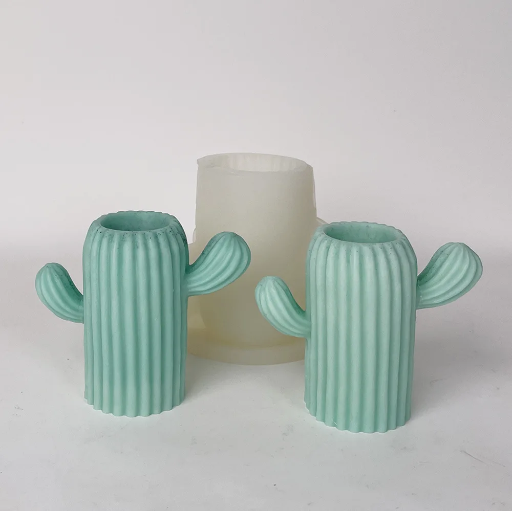

Cactus Planter Silicone Mold – DIY Cement & Plaster Mould for Succulent Pots, Flower Vase Decor, Resin Casting, Concrete Crafts