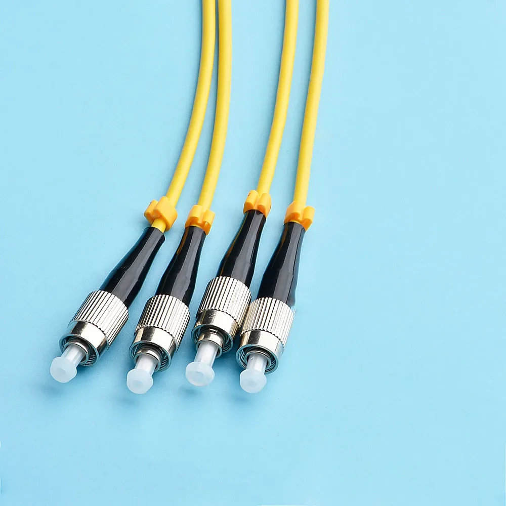 Optical Fiber Cable for Large Format Printer Double Core Mode Fiber 4M Patch Cable Transfer Data Cable FC/UPC TO FC/UPC