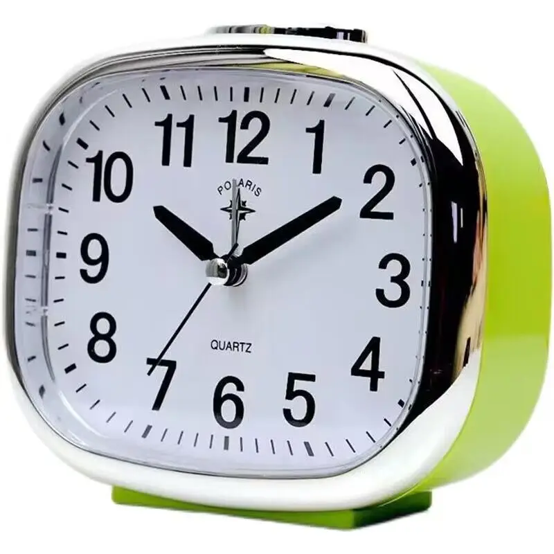 

Polaris Alarm Clock Mute Minimalist Fashion Night Light For Students Children And Elderly Household Bedside Bedroom Small Clock