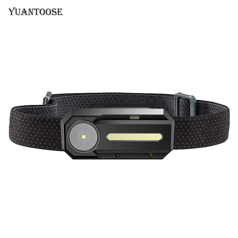 

Camping Survival USB Charging Port Induction Powerful Headlamps With SOS Model