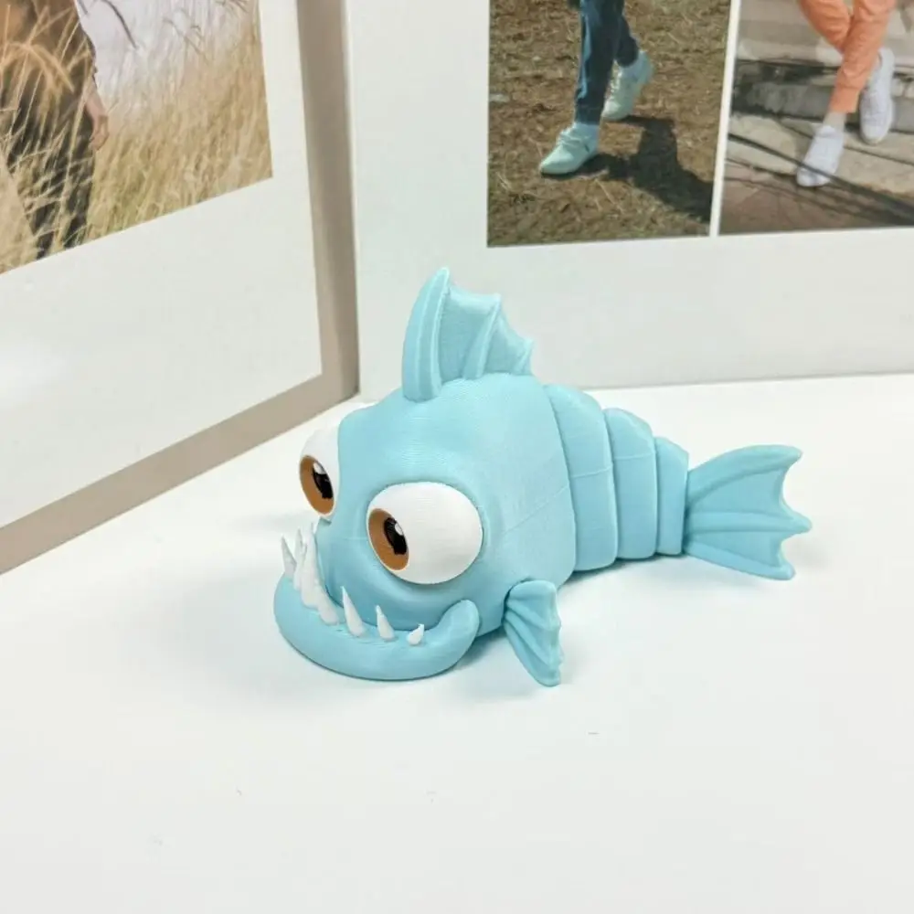 PLA ثلاثية الأبعاد مطبوعة سمكة البيرانا عمل أرقام اليدوية تمثال واقعية سمكة البيرانا لعبة مجسمة الحرف مضحك دمية ثلاثية الأبعاد طباعة المنمنمات تمثال