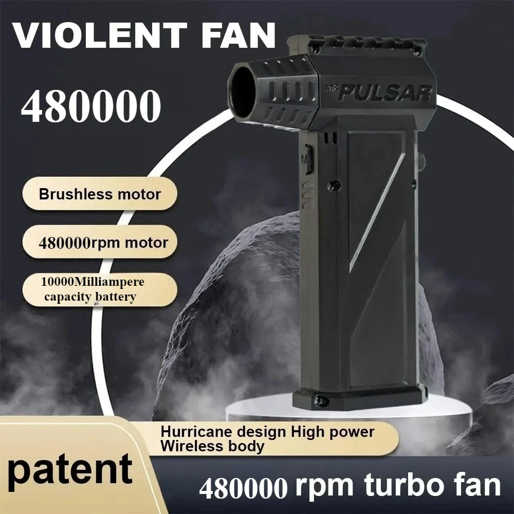 

Бесщеточный двигатель турбинного вентилятора, частота 480 000 об/мин, ручной вентилятор для сбора пыли
