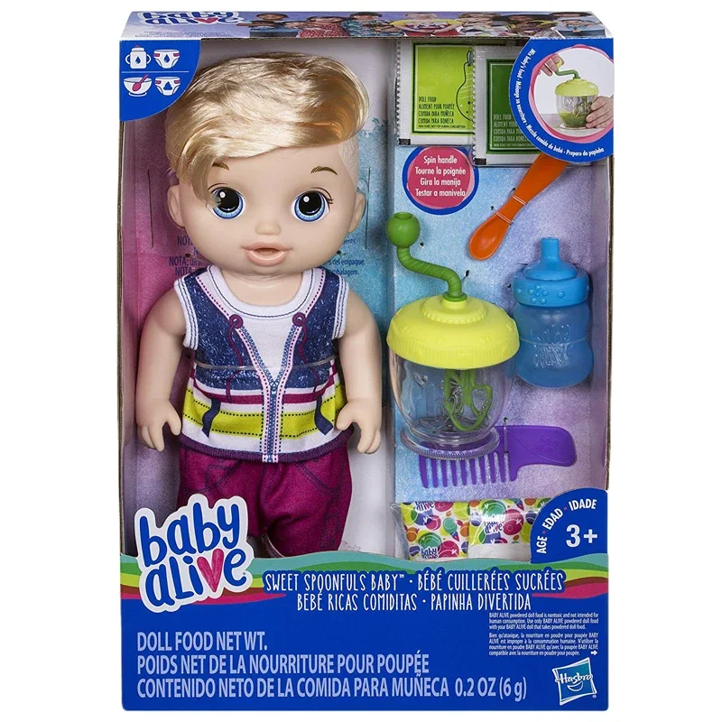 

Детская Реалистичная кукла Hasbro, Детская Интерактивная кукла с питьевой водой для девочек, игрушка для игр, подарок