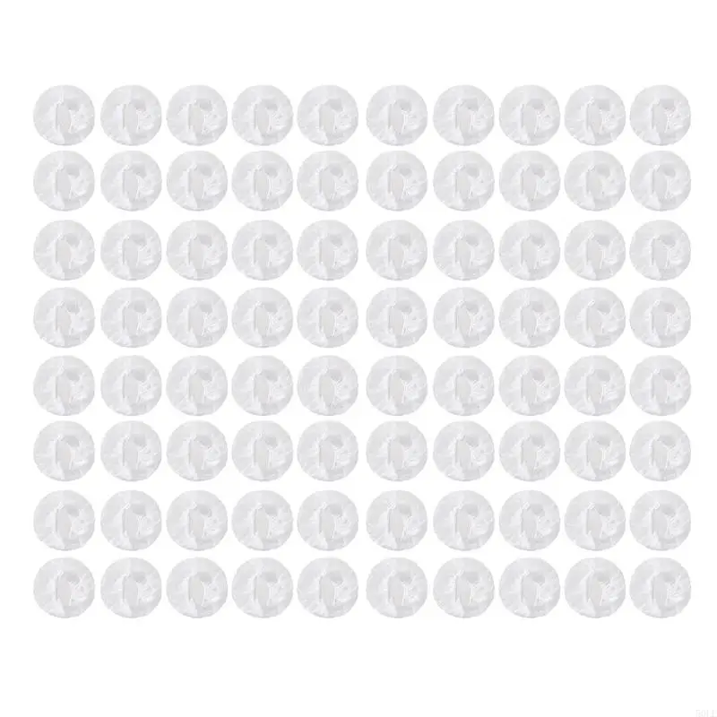 50LE 80Pcs Suitcase Wheel Covers Nonwoven Fabric Antislip and Wear Resistant Luggage Wheel Protectors Covers for Travel Use
