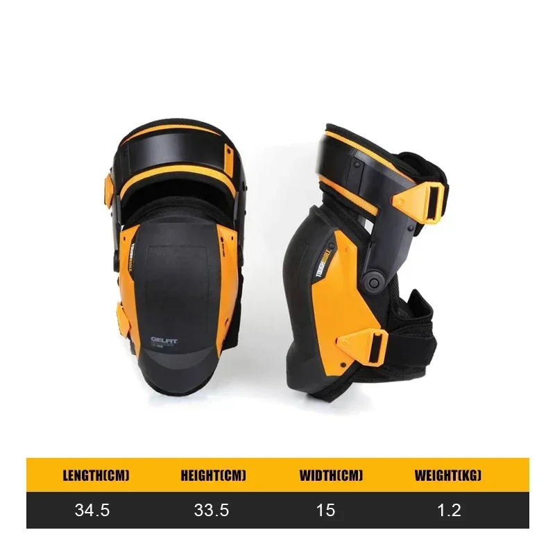 TOUGHBUILT TB-KP-G3 GelFit™ Fanatic - Thigh Support Stabilization Knee Pads Protection Kneeprotection Power Tool Accessories