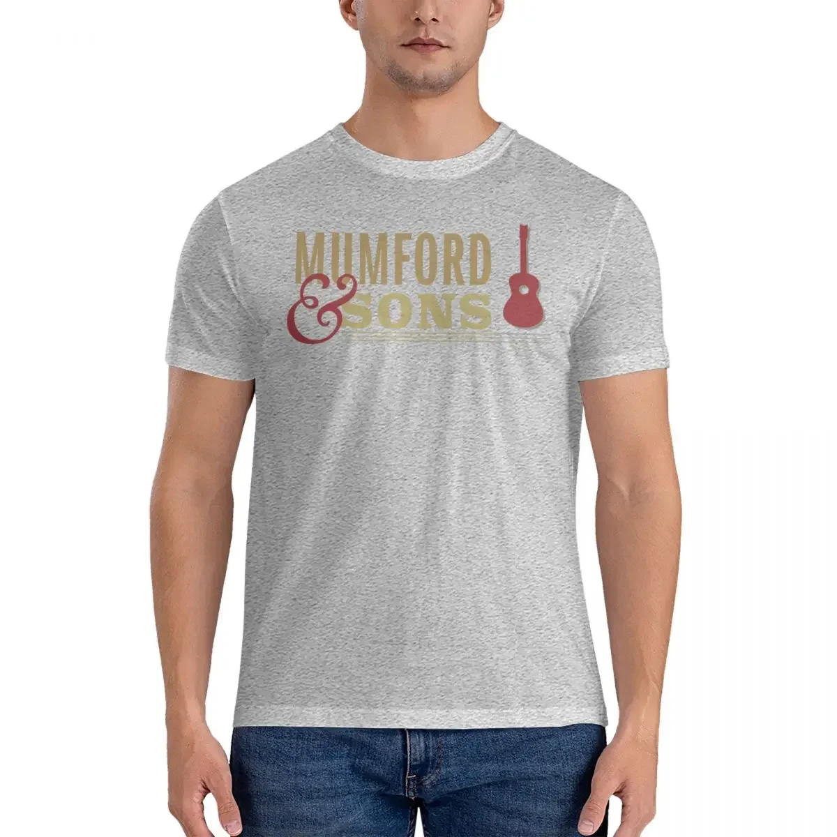 Summer harajuku custom t shirt Men's Music Band T Mumford And Sons Pure Cotton Clothing Vintage Short Sleeve O Neck Tee Clic