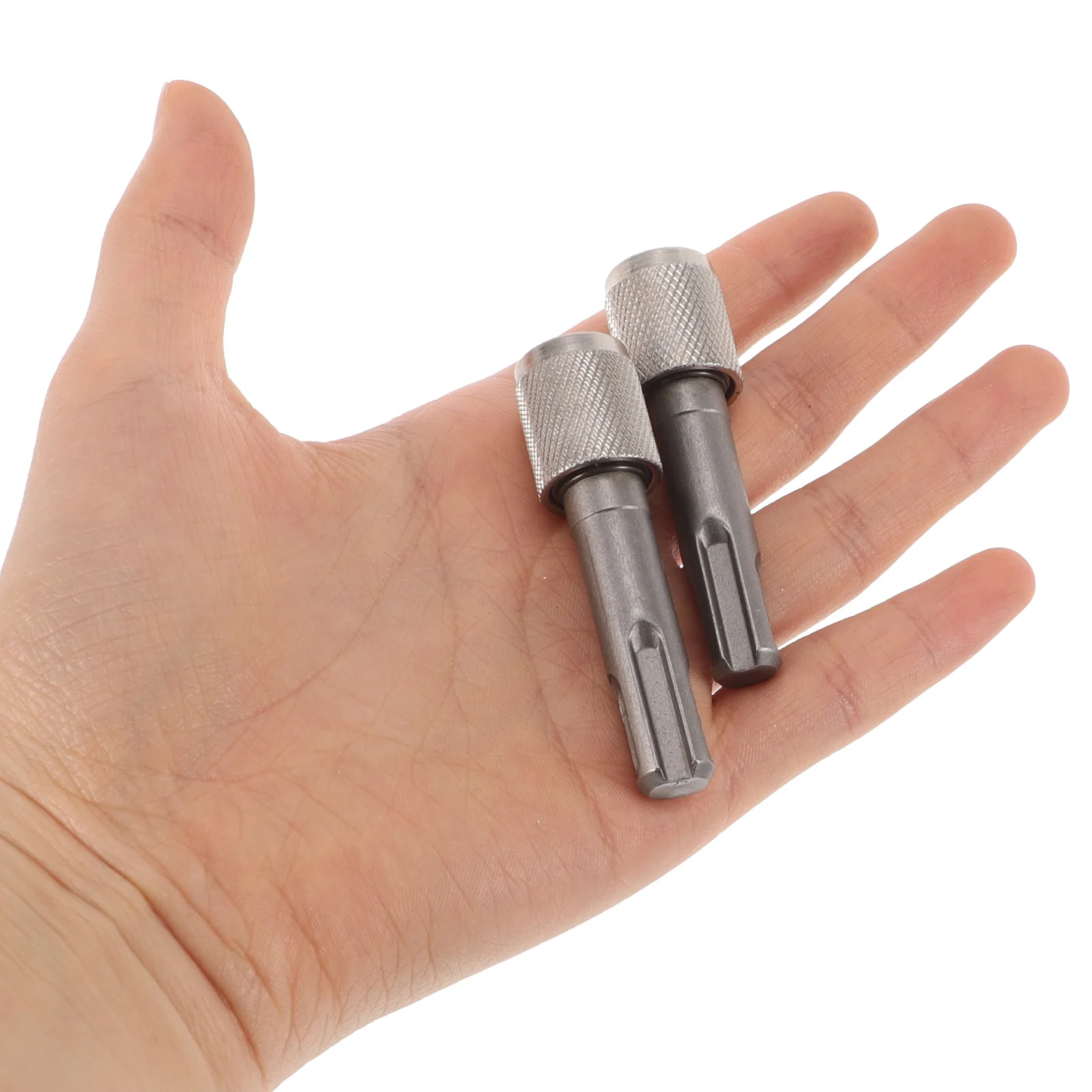 

2 шт., адаптер для электрического молотка с круглым хвостовиком на шестигранный хвостовик, преобразователь 6,35 мм, телескопическое удлинение сверла, портативная розетка