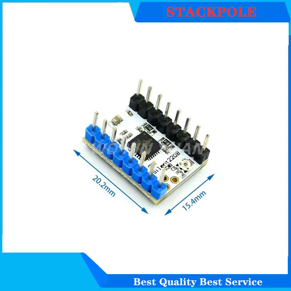 

TMC2208 Stepper Motor Driver Stepstick Mute Driver MKS 3D Printer Parts SKR V1.3 Ramps 1.4 1.6 Control Board