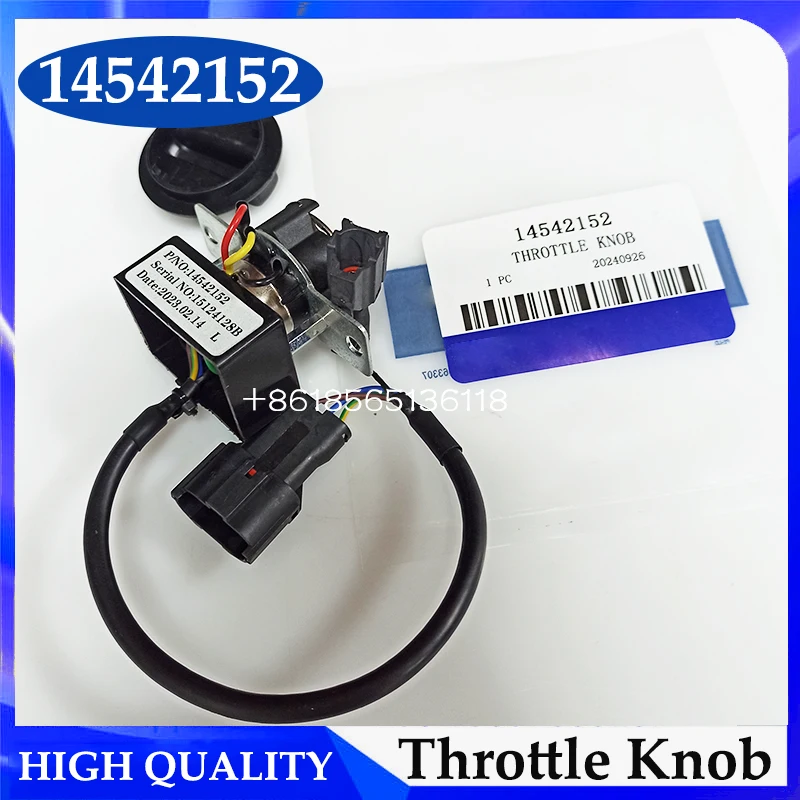 EC210 EC240 EC290 Throttle Knob Control Unit 14542152 VOE14542152 For Excavator Selector Knob