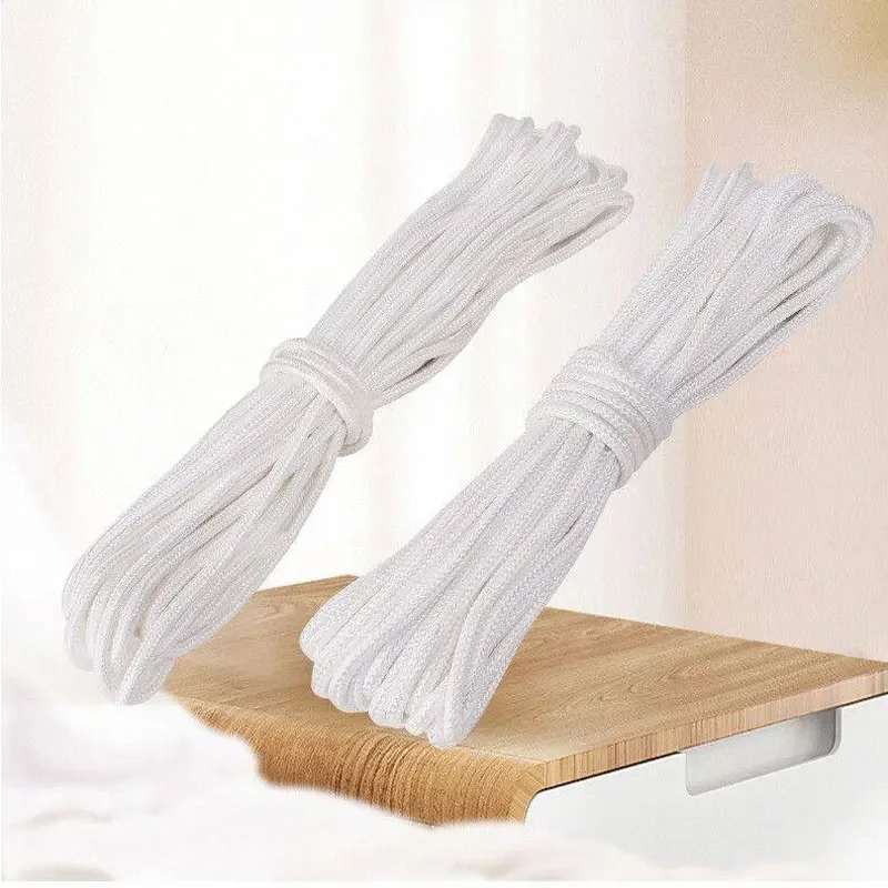 100 متر الغسيل في الهواء الطلق الأبيض متعددة الوظائف الحبال خيمة الحبل حزام أحجام متعددة من الحبال حبل قوي الملحقات في الهواء الطلق #4