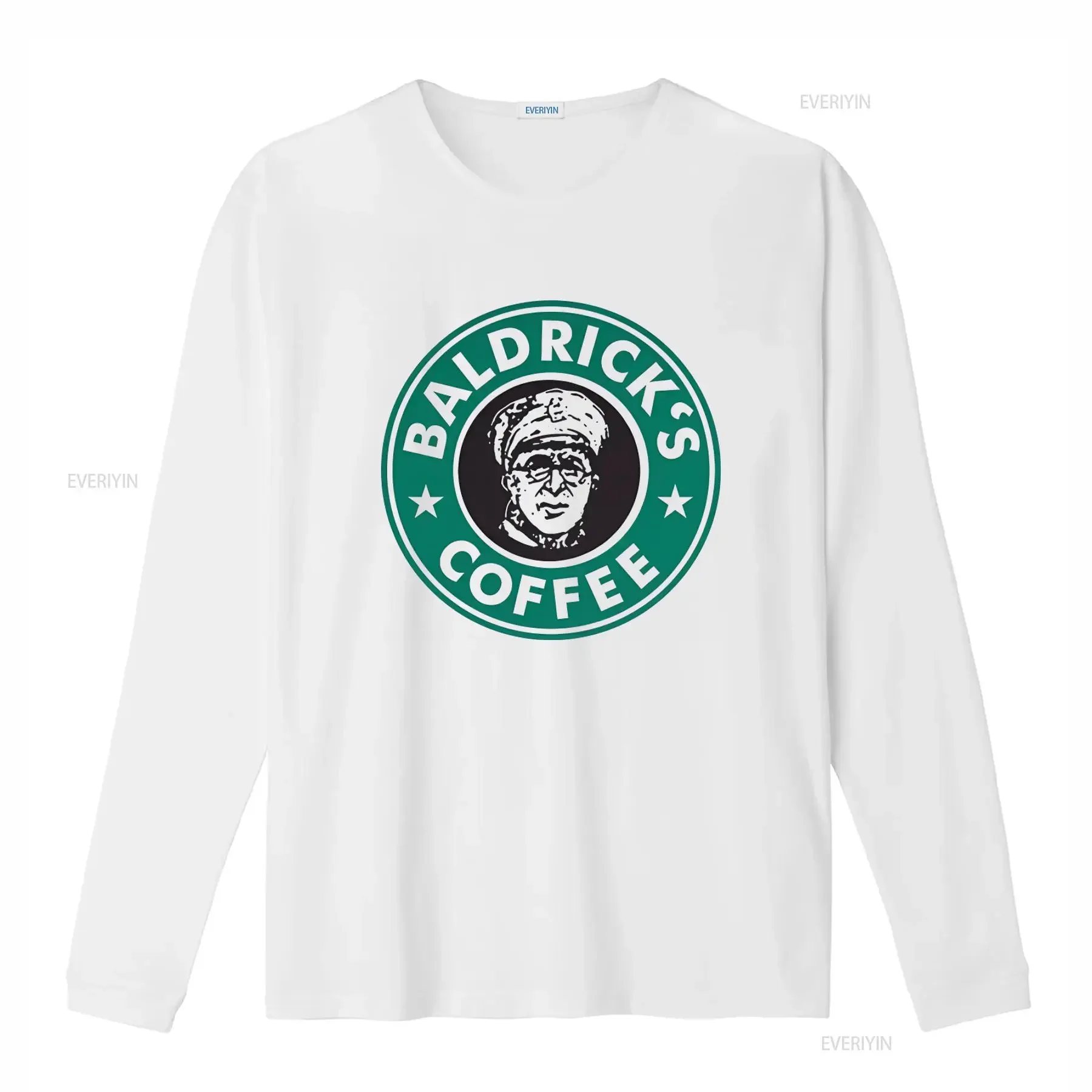 Baldrick's Coffee Inspired T Shirt 100 Cotton Blackadder Rowan Atkinson Design vintage Washed homme Versatile designer clothes