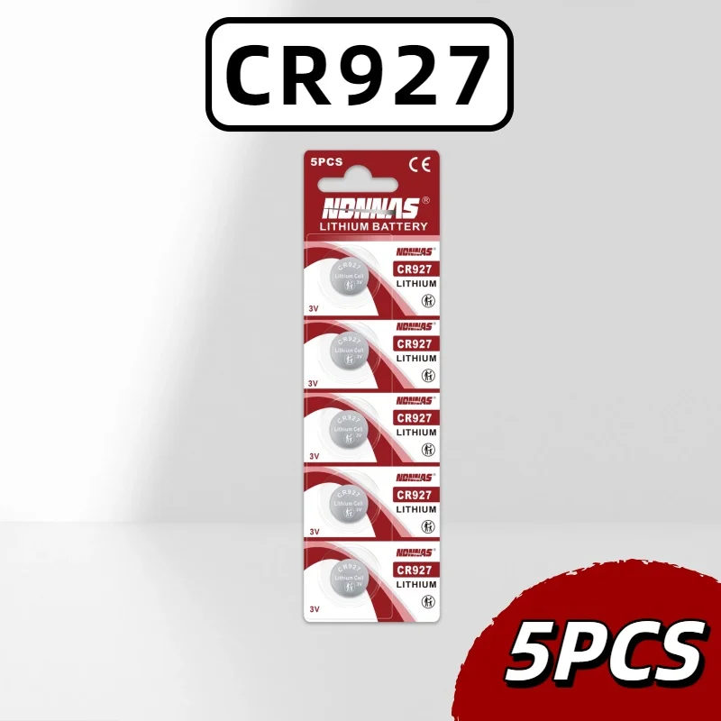 NDNNAS CR927 3V Low Self-Discharge Lithium Battery Multi Compatible For Quartz Watch Vehicle Key Electronic Remotes 2-50PCS
