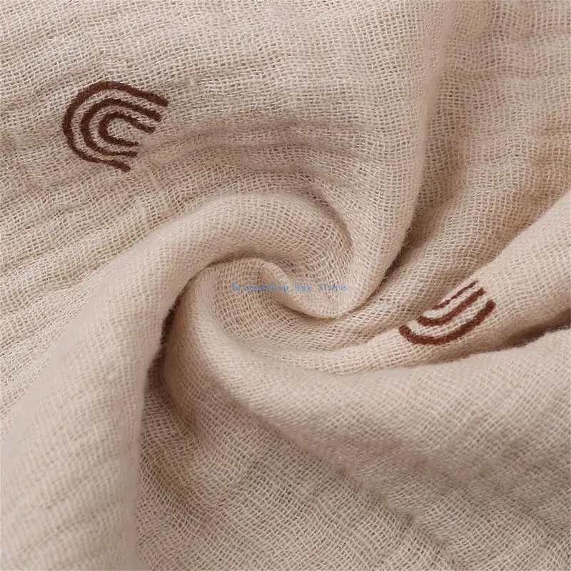 

F1CB 10 Pcs Cloth Absorbent Gauze Saliva Towel Bib Bath Towel Burp Cloth