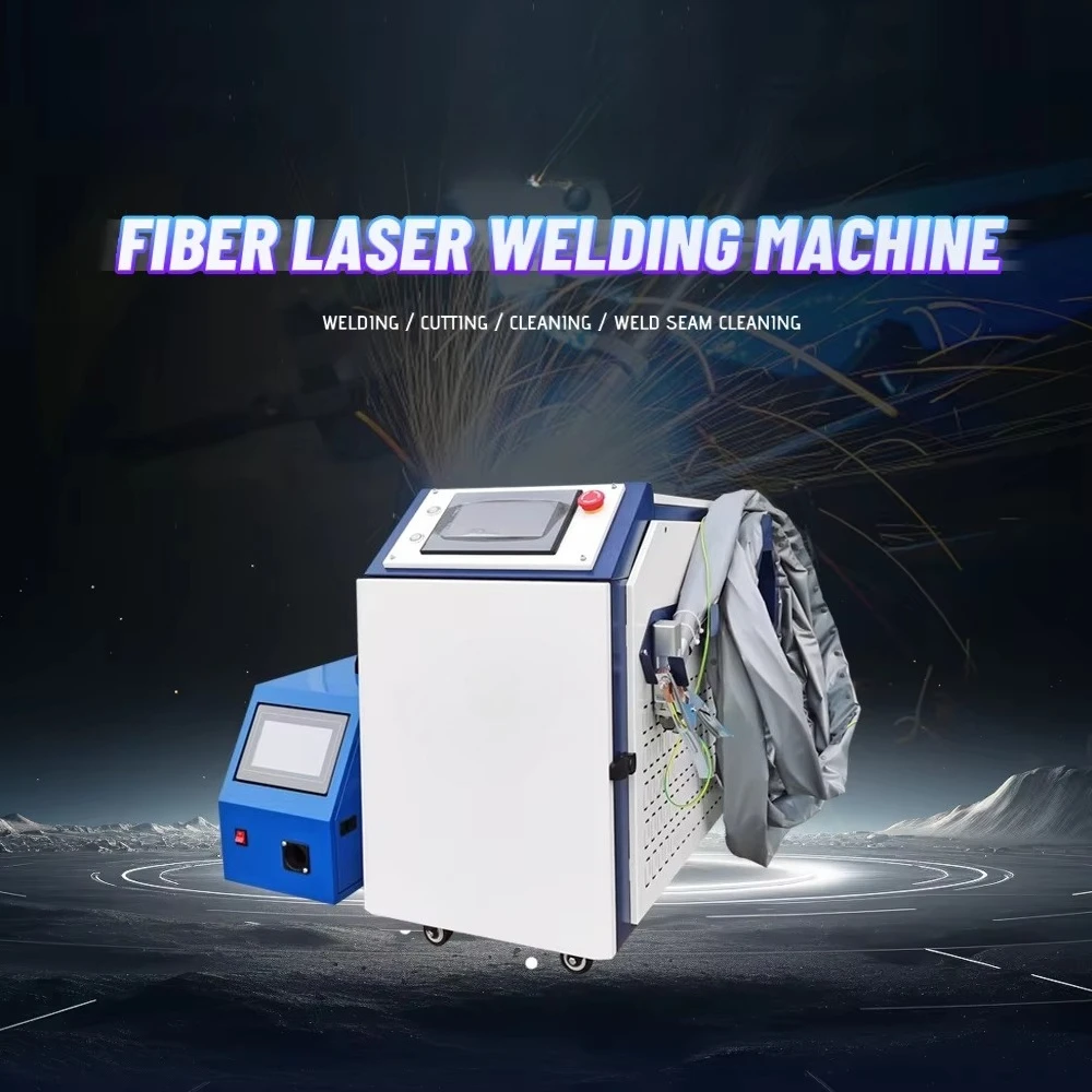 2000W 3 in 1 Handheld Laser Welder for Metal Stainless Steel & Aluminum New Condition Featuring Mitsubishi Servo Motor