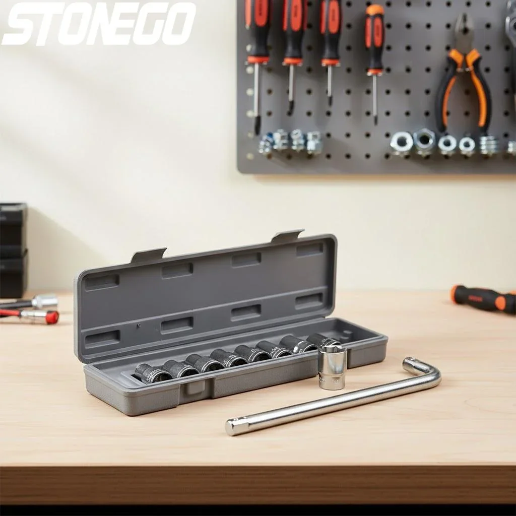 Manual Disassembly Tool Socket Set L-Shaped Wrench for Steering Rack Gearbox Repair Essentials