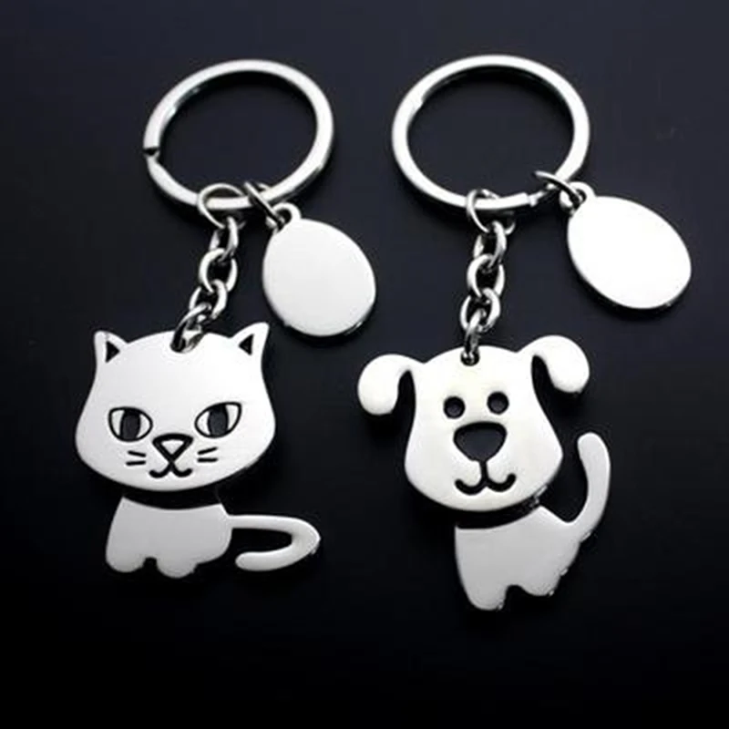 Creative Shaking Head Dog Metal Keychain Gift Simulation Puppy Metal Keychain Metal Keychain Bag Fashion Accessories