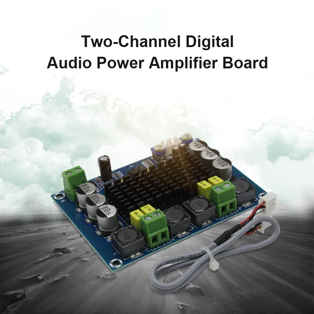 XH-M543 TPA3116D2 2*120W Dual Channel Digital Stereo Audio Power Amplifier Board High Power DIY 240W Amplificador Sound Board