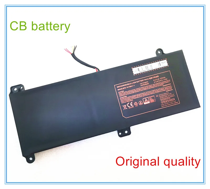 

Originak quality laptop batteries for PA71HS-G Pro 17 PA70BAT-4 6-87-PA70S-61-B01 XMG Pro 17