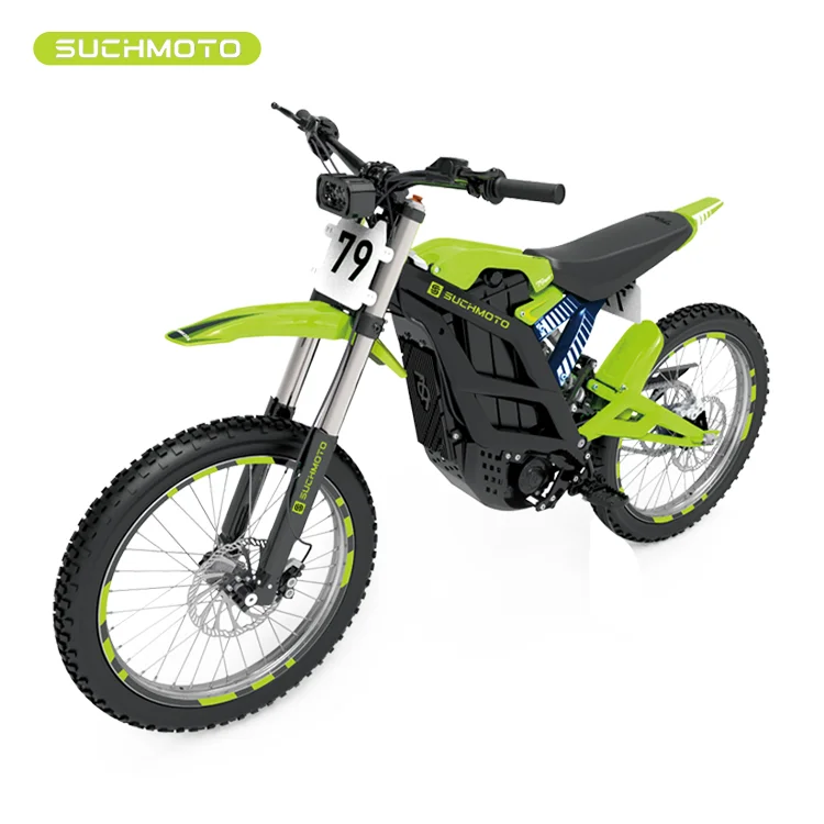 Rugged Off-Road Bike Wilderness Motorbike Racing Electric Dirt Bike All-Terrain Racing Bike Desert Off Road Motorcycle