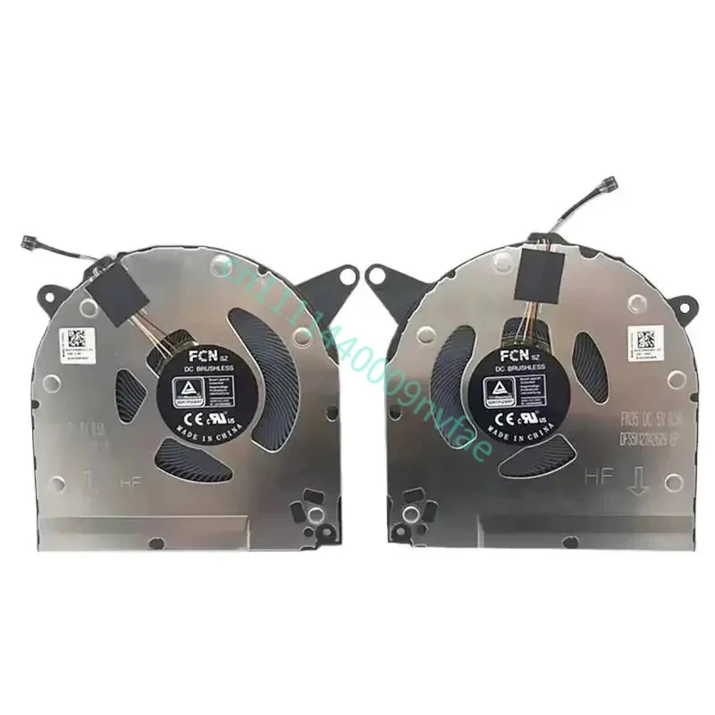 Ventilateur CPU+GPU de remplacement pour ordinateur portable Lenovo Legion Y9000X R9000X R9000V 2021H Series DFS5K123043639 FN36 DFS5K121142629 FN35 0.2