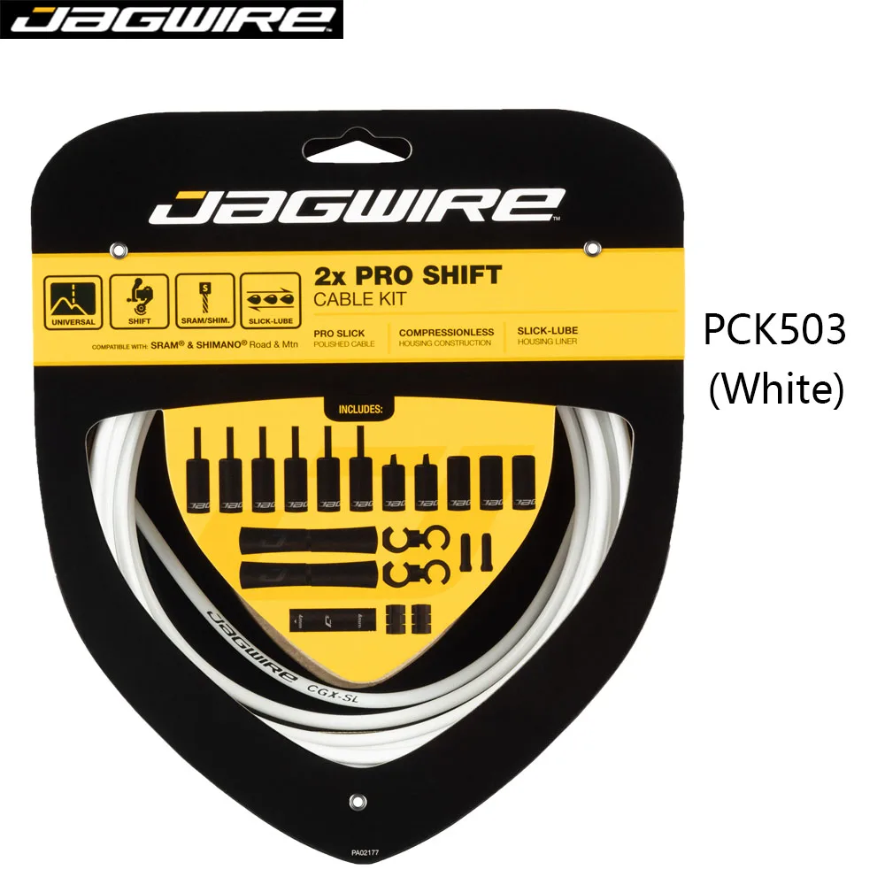 JAGWIRE 2X Pro Shift Kit Hochpräzises Schleifen Edelstahl Mountainbike Schaltleitung Rennrad Übertragungsleitung – Detail 9
