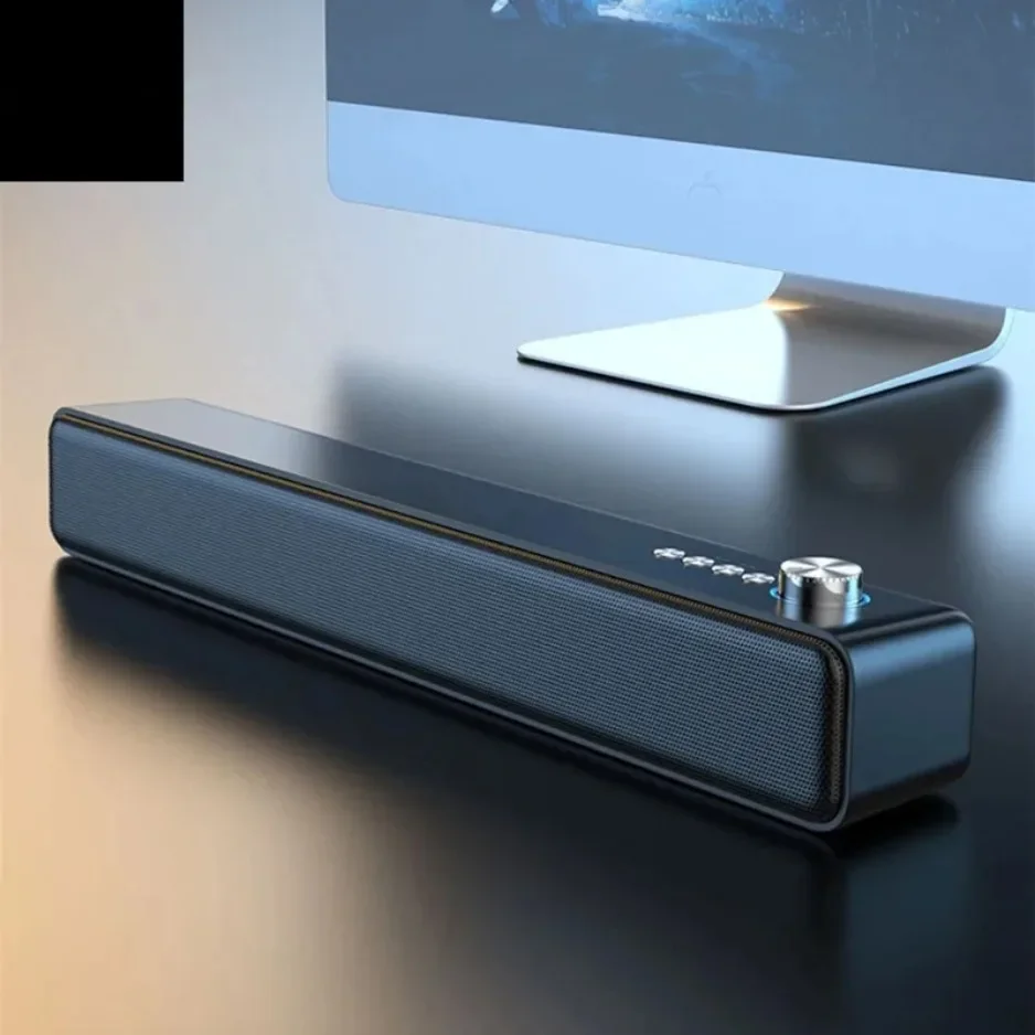 Subwoofer Bluetooth originale Soundbar TV Audio Echo Altoparlante per computer da parete Home Theater Musica Altoparlante Bluetooth wireless Regalo