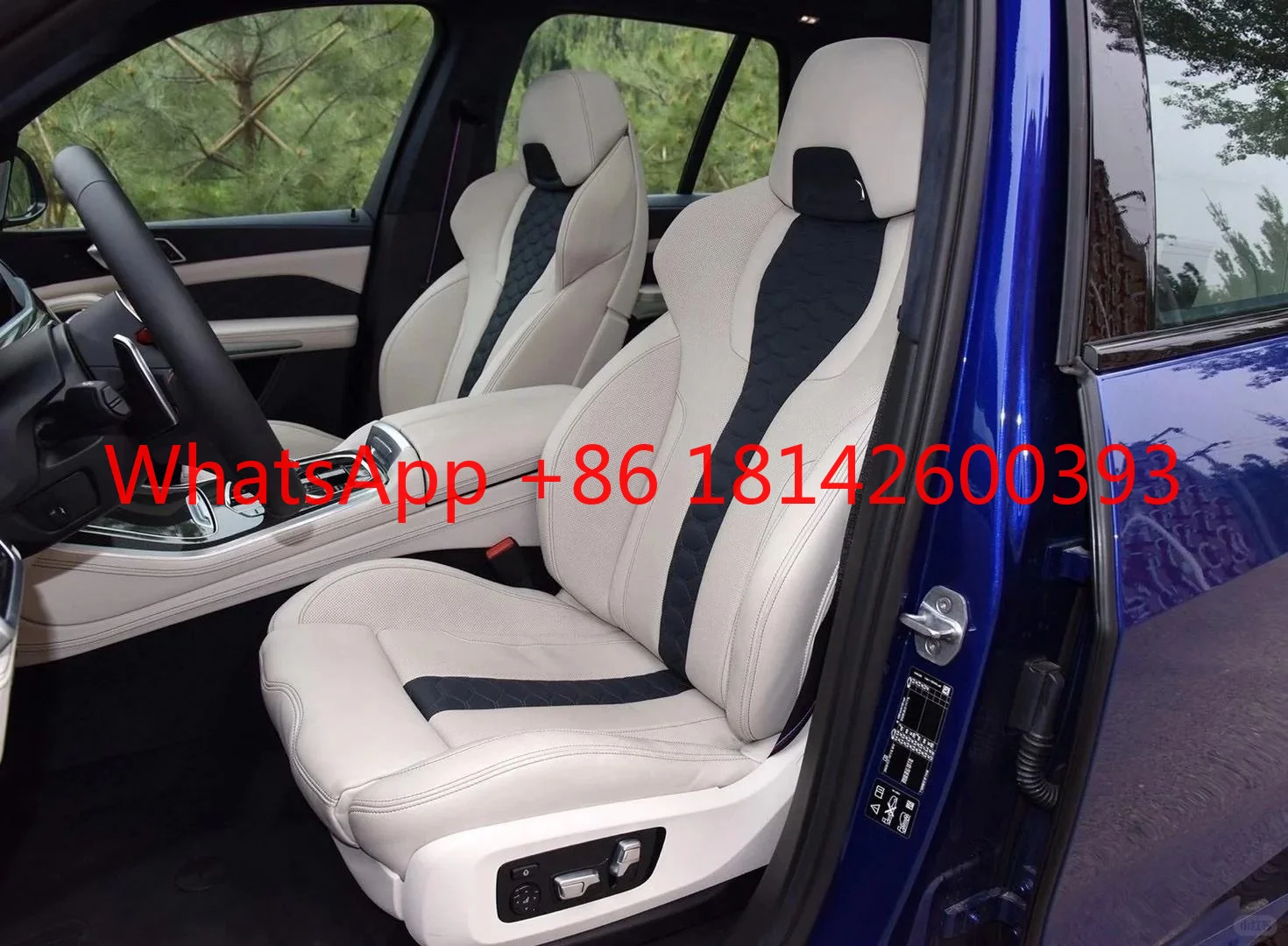 Customizable Seats for   M2 M3 M4 M5 M6 X3M X4M X5M X6M G80 G81 G82 G87 G90 F90 F93 F94 F95 F96 F97 F98 Seat Modification