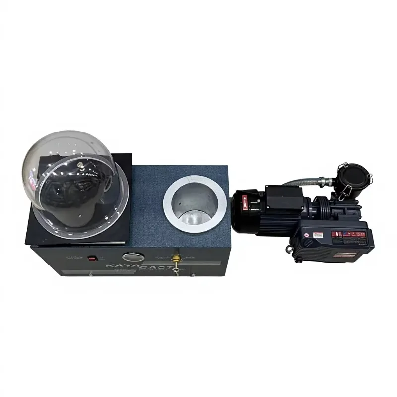 

【New】Guanghui High Efficiency Metal 6L 220V 900W Blue Vacuum Casting Machine 63kg Jewelry Tools