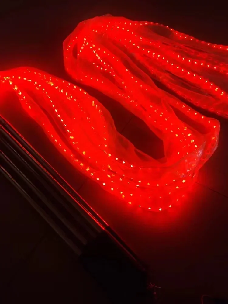 LED Rhythmic Gymnastics Ribbon Colorful Stage Performance Dancing Gym Ribbons