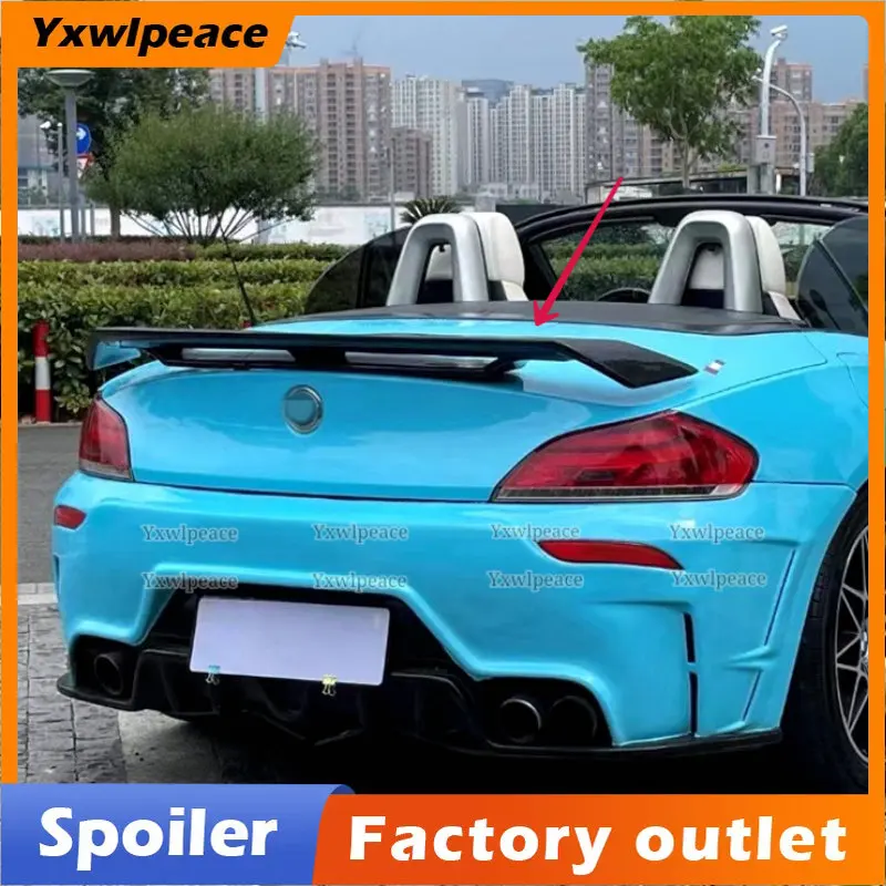 

For BMW E89 Z4 18i 20i 23i 28i 30i 35i 2009 2010 2011 2012 2013 2014 ABS Glossy Black Rear Trunk Spoiler Car Styling