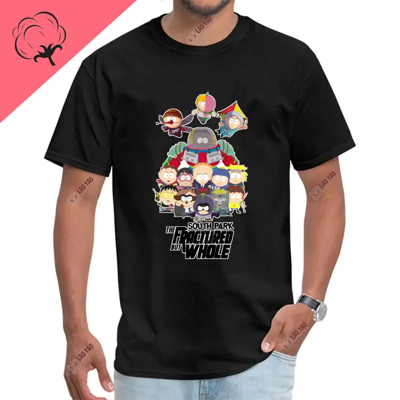 

S-southpark Theme 100%Cotton Y2k TShirt Summer Streetwear Clothes O-neck Hip-hop Short-sleev Street Fashion Clothing Printed Tee