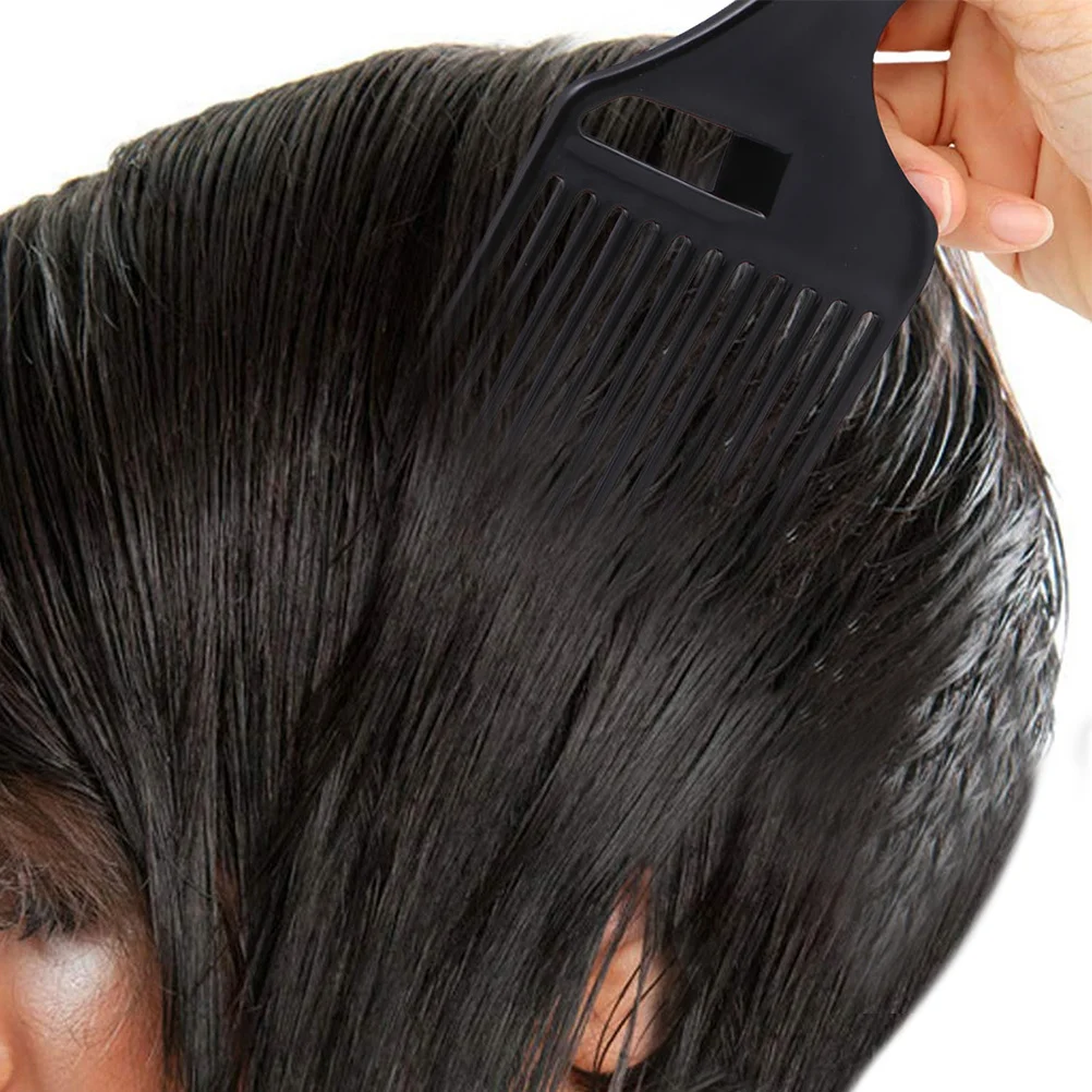 

3Pcs Afro Pick Comb Wide Teeth Hair Lift Combs for Smooth Finishing Fast Drying Detangle Accessories Salon Travel Use
