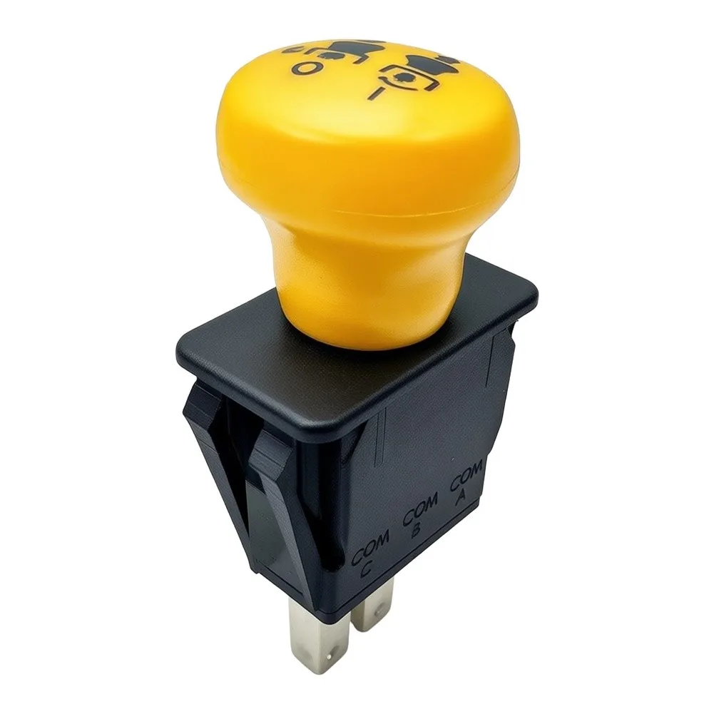 430-027 PTO Switch Black Yellow Plastic Engine Control For For Toro 93-998 95-7489 Lawn Mower Parts Replacement Safety Accessory
