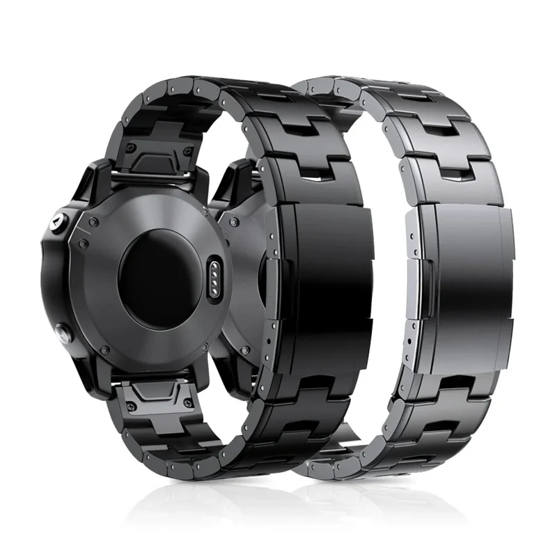 Tytanowy metalowy pasek QuickFit 22mm 26mm do zegarków Garmin Fenix 8 7 7X 6 6X Pro 5 5X Plus Forerunner 945 935 Premium — zdjęcie produktu 7