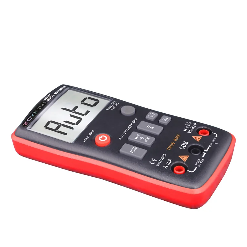 ZOYI  ZT-A6 Professional Voltmeter AC DC Voltage Current Resistance Tester Temperature NCV Meter ZT-X Digital Multimeter