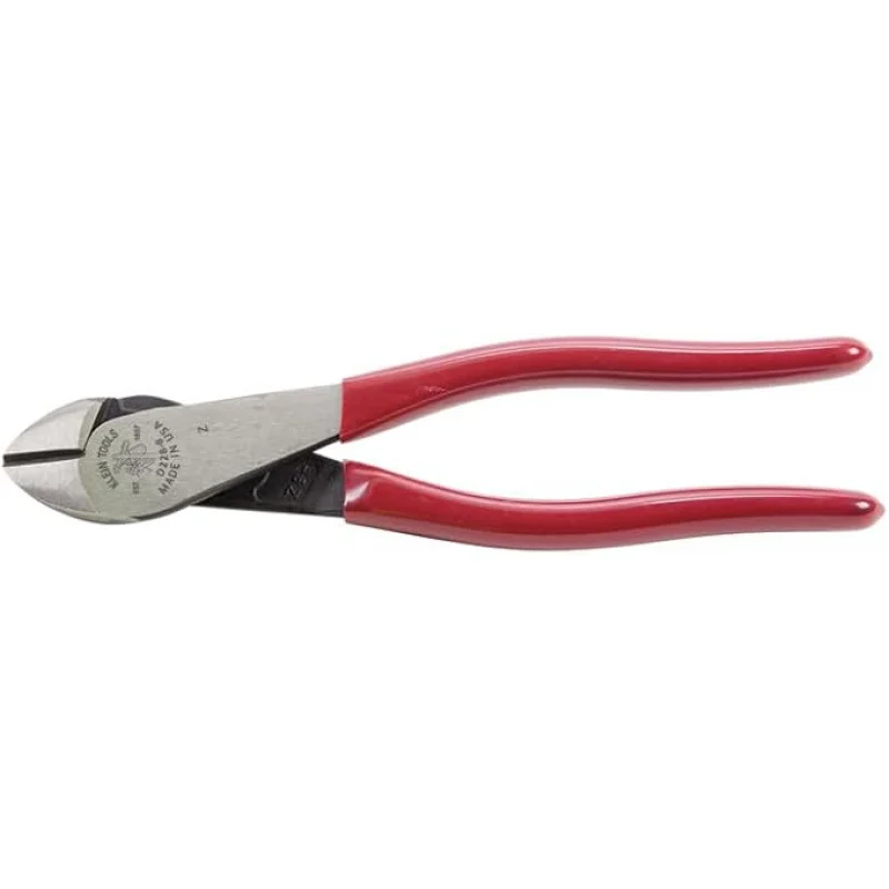 

Pliers, Diagonal Cutting Pliers with Short Jaw and Beveled Knives, High-Leverage Color-Coded Wire Cutters, 8-Inch