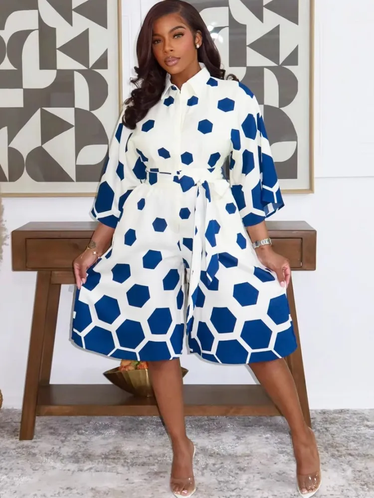 

Женские африканские комбинезоны Дашики для лета, с рукавом 3/4, свободные, модные, в уличном стиле, с широкими штанинами, 2026