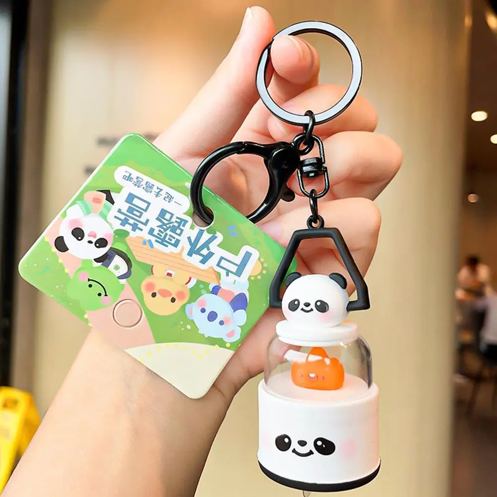 Creative Cute Outdoor Camping Light Car Key Chain Cartoon Pig Light Pendant Keychain Animal Blue Women Doll Bag Bear Frog G T0X7