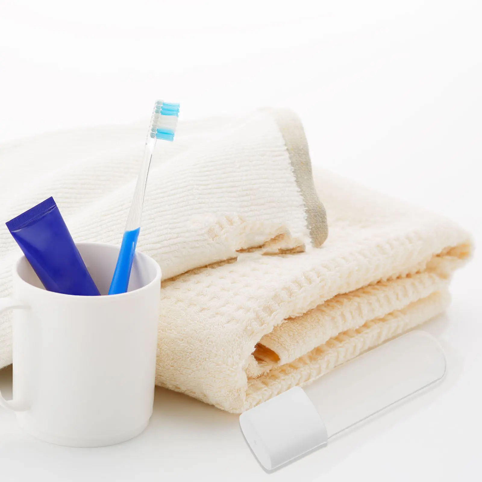 

Portable Flosser Tip Box Travel Storage Case for Electric Flosser Tips Compact Holder Multi-Use Protective Cover Lightweight