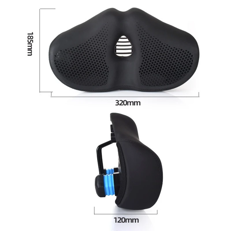 Enlarged Thickened Bike Saddle Waterproof Special-shaped Cushion Comfort Accessory For Mountain Cycling