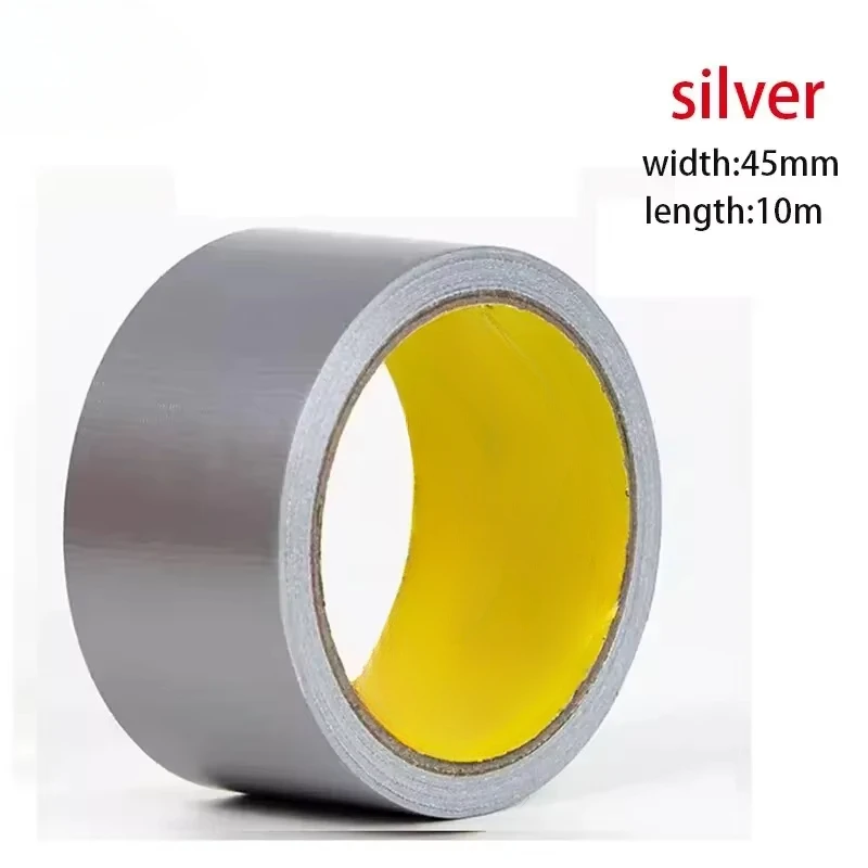 Super zelfklevende stoffen ducttape (1 rol) - waterdicht, bladeren geen lijm voor e-bike stoel, dekzeil en tentreparatie