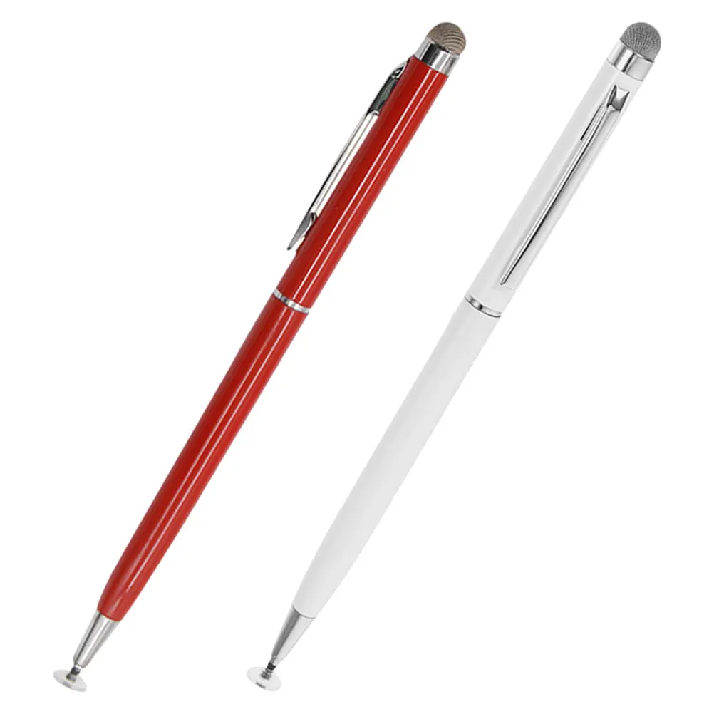 

2 Pcs Capacitor Stylus Pen for Smartphone Device Touch Screen Writing Tool Universal Compatibility