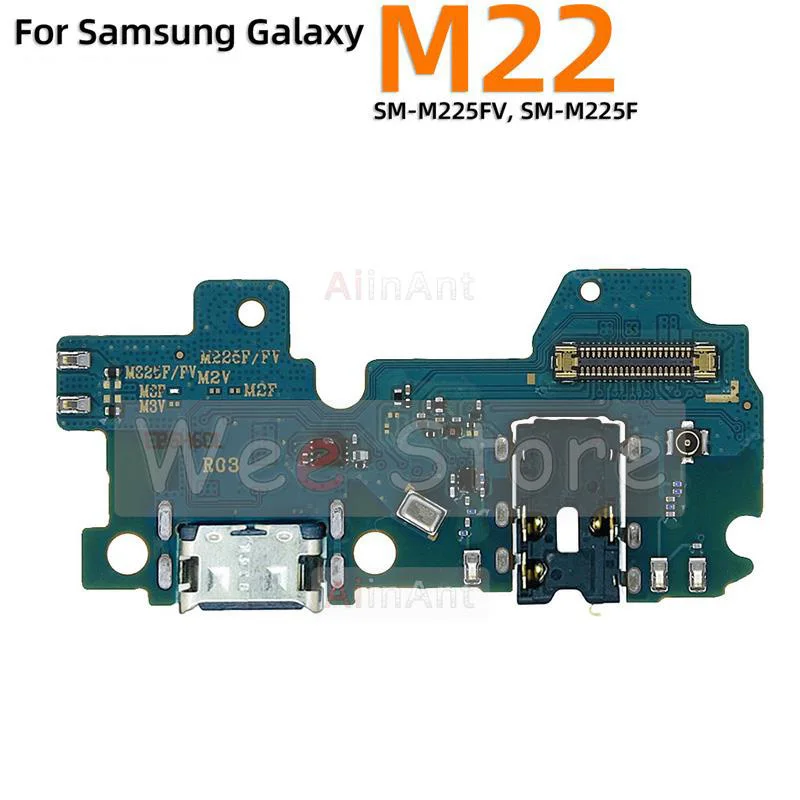 AiinAnt Bottom SUB Board Dock Charger Charging port Flex Cable For Samsung Galaxy M01 M01s M02 M04 M10 M11 M12 M13 M13 M14 4G