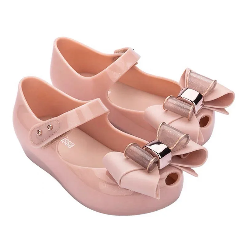 New Style Mini Melissa Boy and Girl\'s Summer Sandals Fashion Children Jelly Shoes Baby Hot Sale Beach Shoes 2023