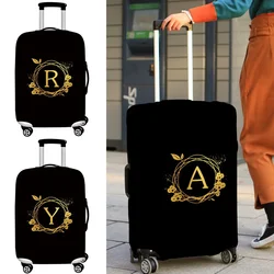 Cubierta protectora de equipaje, accesorios de viaje, Maleta resistente al polvo, resistente al desgaste, corona, serie Lettern, funda protectora, moda 2024