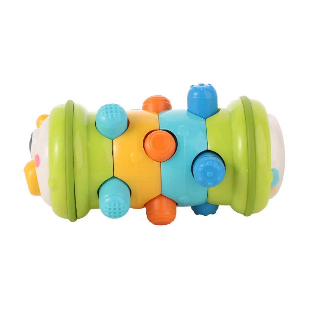 Jouets de temps du ventre pour bébé, rouleau rampant, Puzzle d'apprentissage des couleurs, chenille, activité mobile, éducation précoce, Montessori